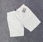 Mitre Shorts: White