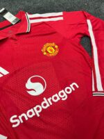 Manchester United Home Kit 26-27 Season Full Sleeve - Image 3