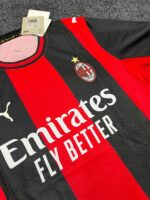 AC Milan Home Kit 26-27 Season Half Sleeve - Image 2