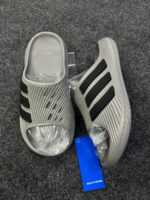 Adidas Adilette Comfort Slides Grey