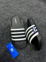 Adidas Slides Black/White