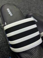 Adidas Slides Black/White - Image 4